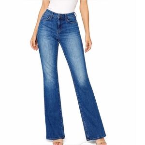 Eddie Bauer jeans SZ 8S Mid rise bootcut leg 28 X 27”